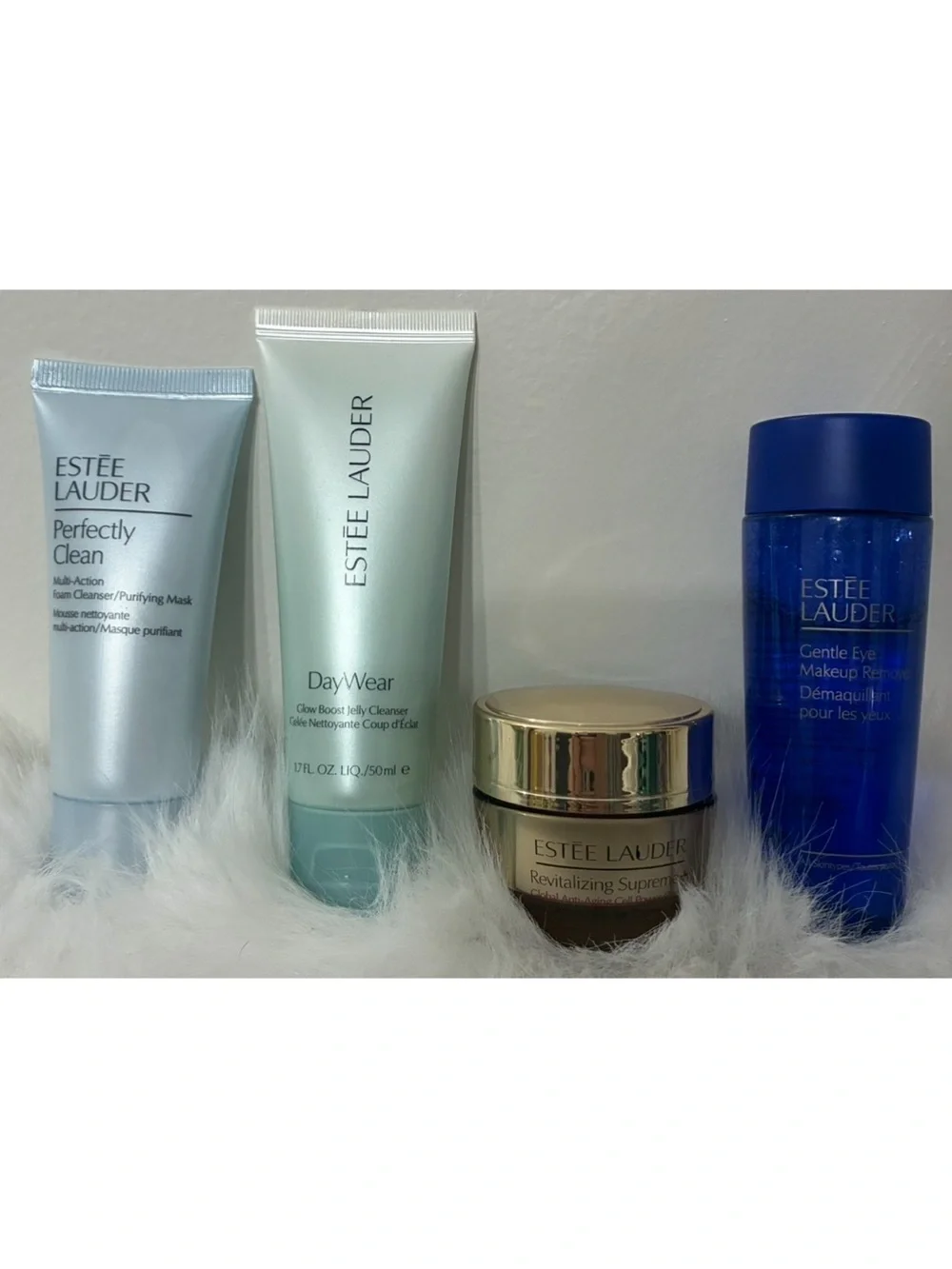 Estee Lauder Set of 4 - Cleanser, Makeup Remover & Creme